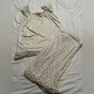 Girls size extra large pajama set